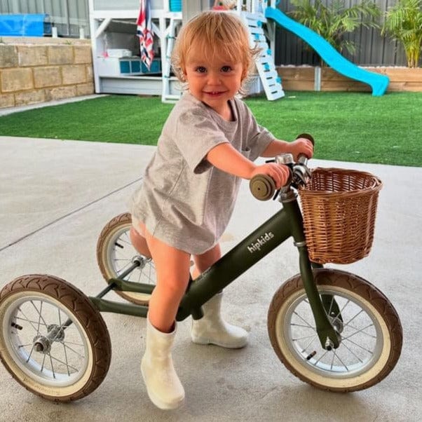 2 in 1 Steel Trike/Balance Bike (incl. wicker basket) - Image 23