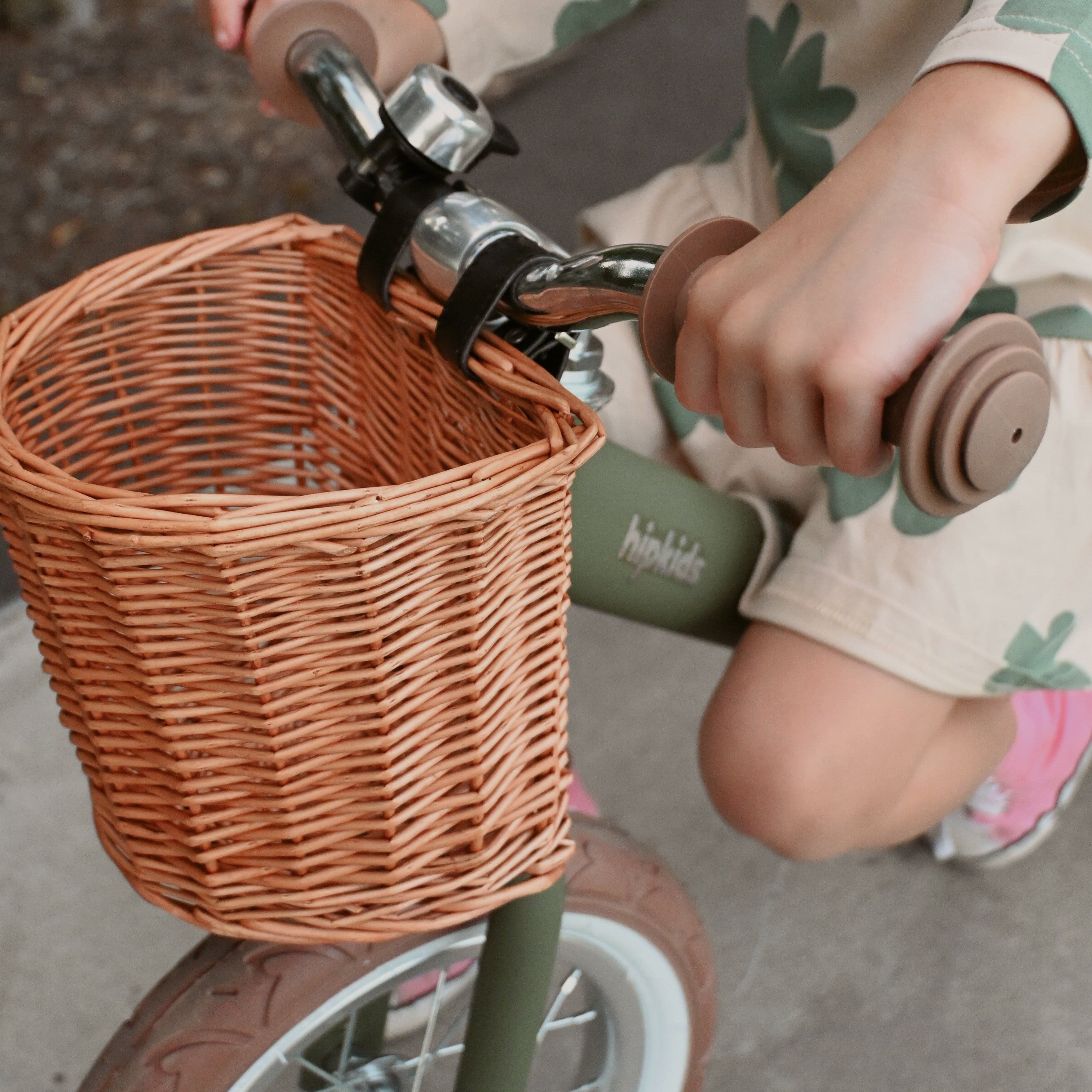 2 in 1 Steel Trike/Balance Bike (incl. wicker basket) - Image 40