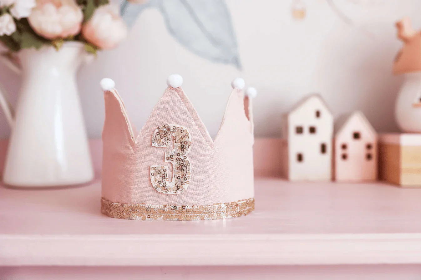 Alimrose 3rd Birthday Crown - Image 5
