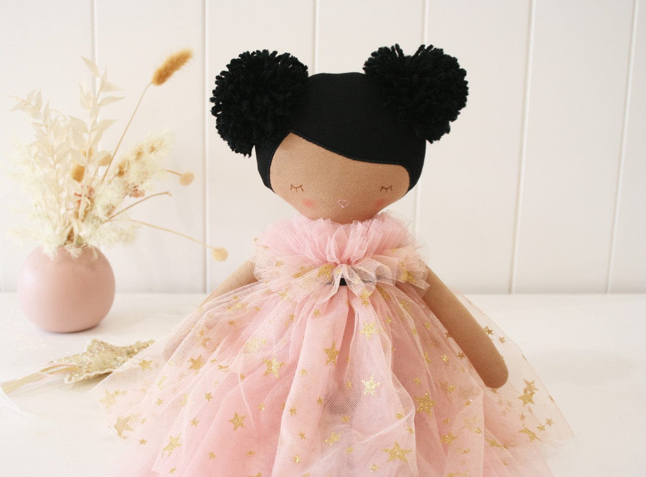 Alimrose Halle Ballerina Doll 48cm (Light Brown & Ebony) - Image 2