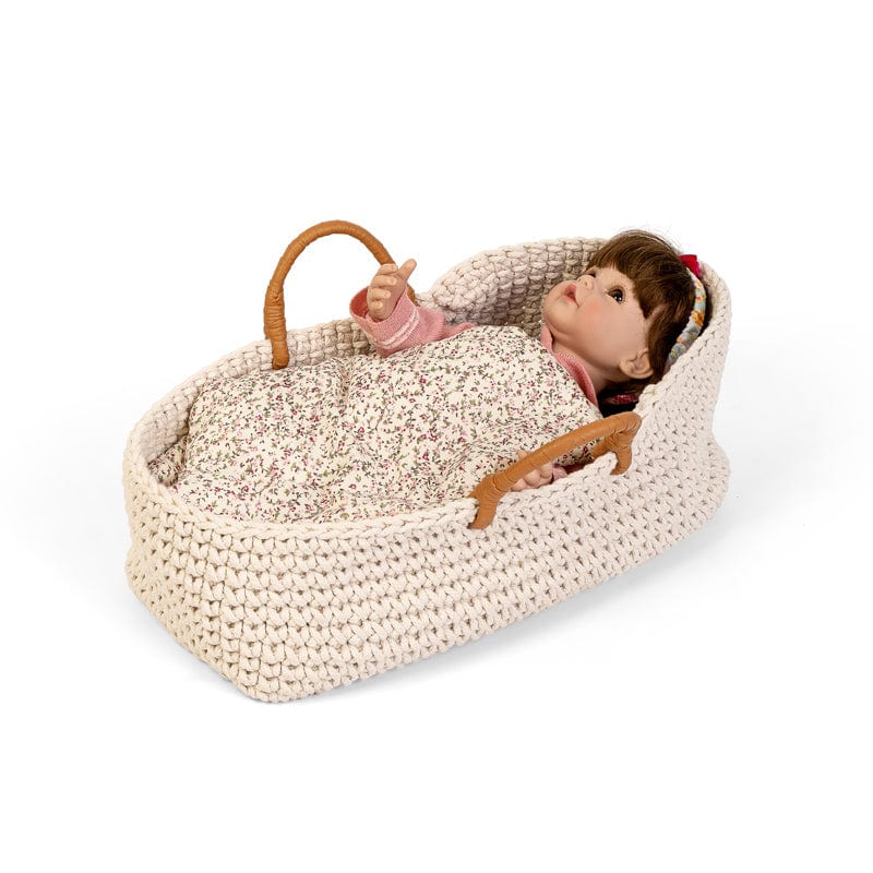 Astrup Doll Knitted Basket and Bedding Set - Image 5