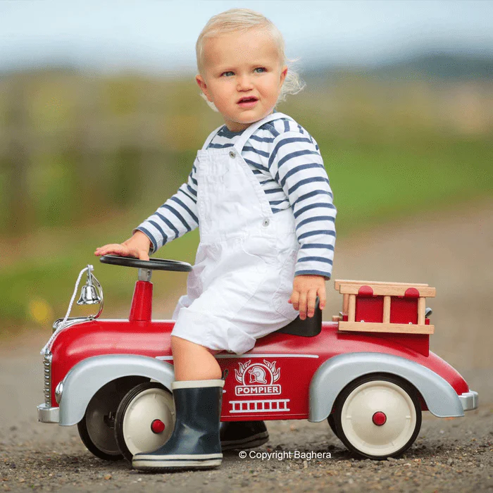 Baghera Ride On Speedster Fire Truck Red - Image 2