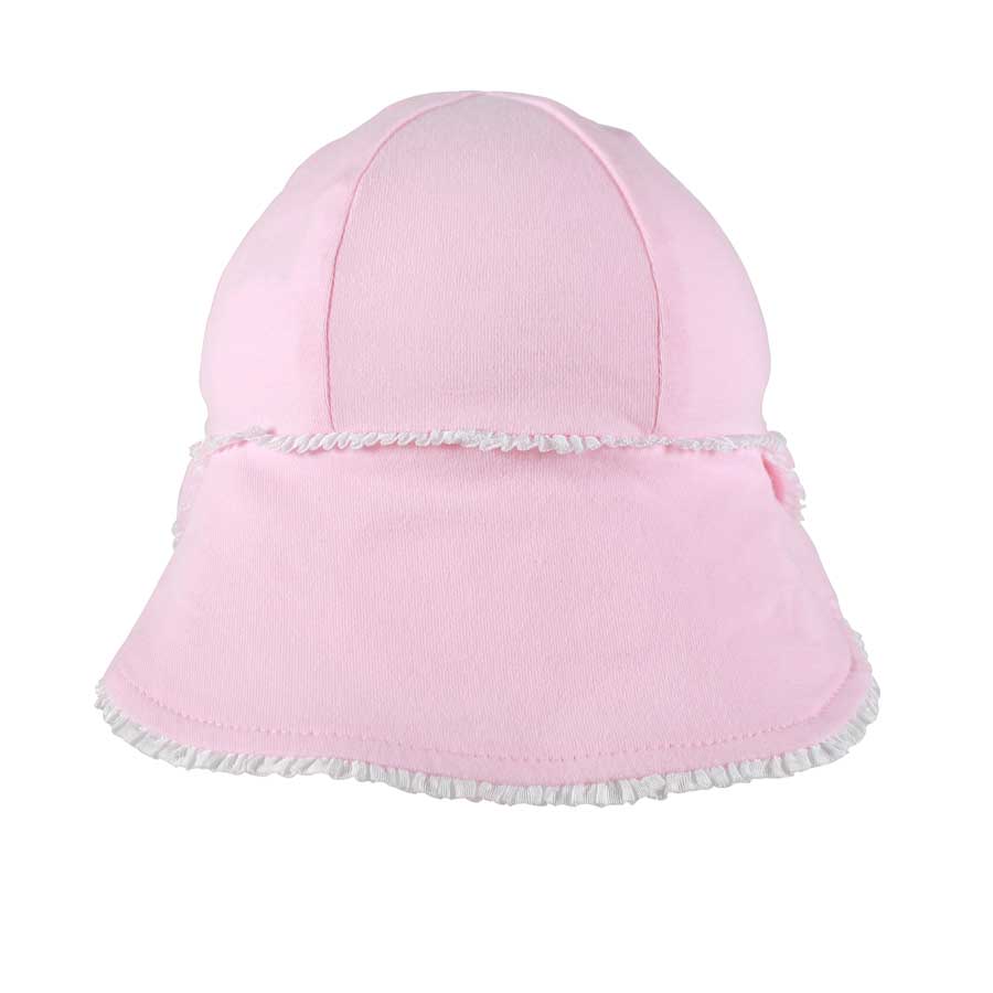 Bedhead Legionnaire Hat Ruffle Trim Blush - Image 10