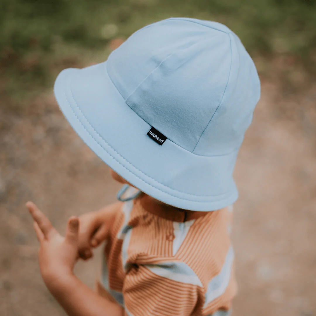 Bedhead Toddler Bucket Hat Baby Blue - Image 3