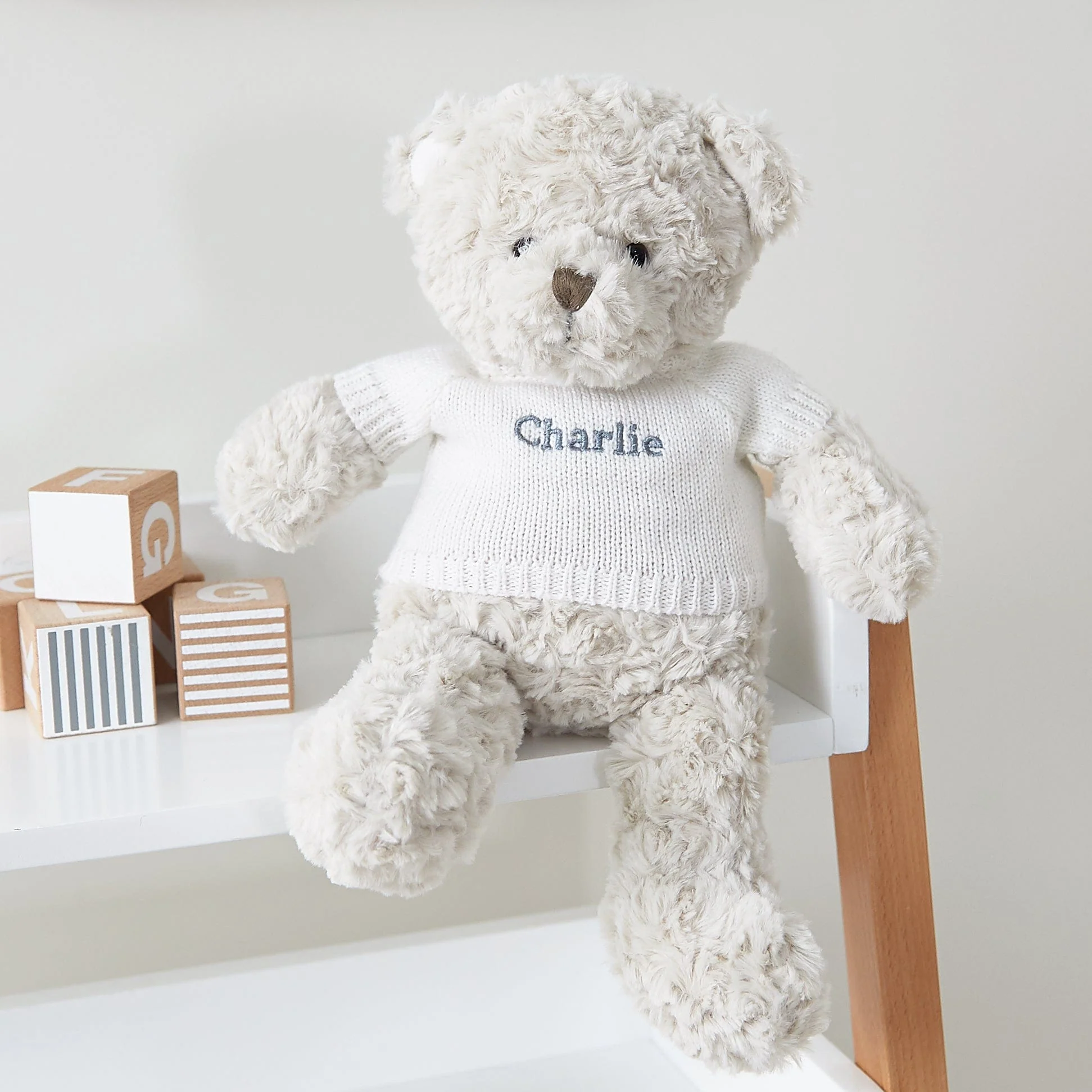Charlie Teddy Bear - Plush Toy - Image 3