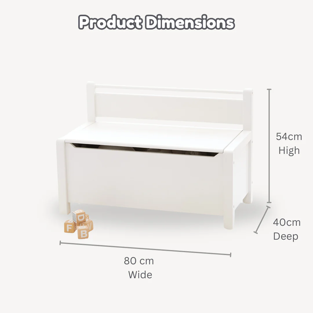Clover 2 in 1 Toy Storage Bench - Image 8