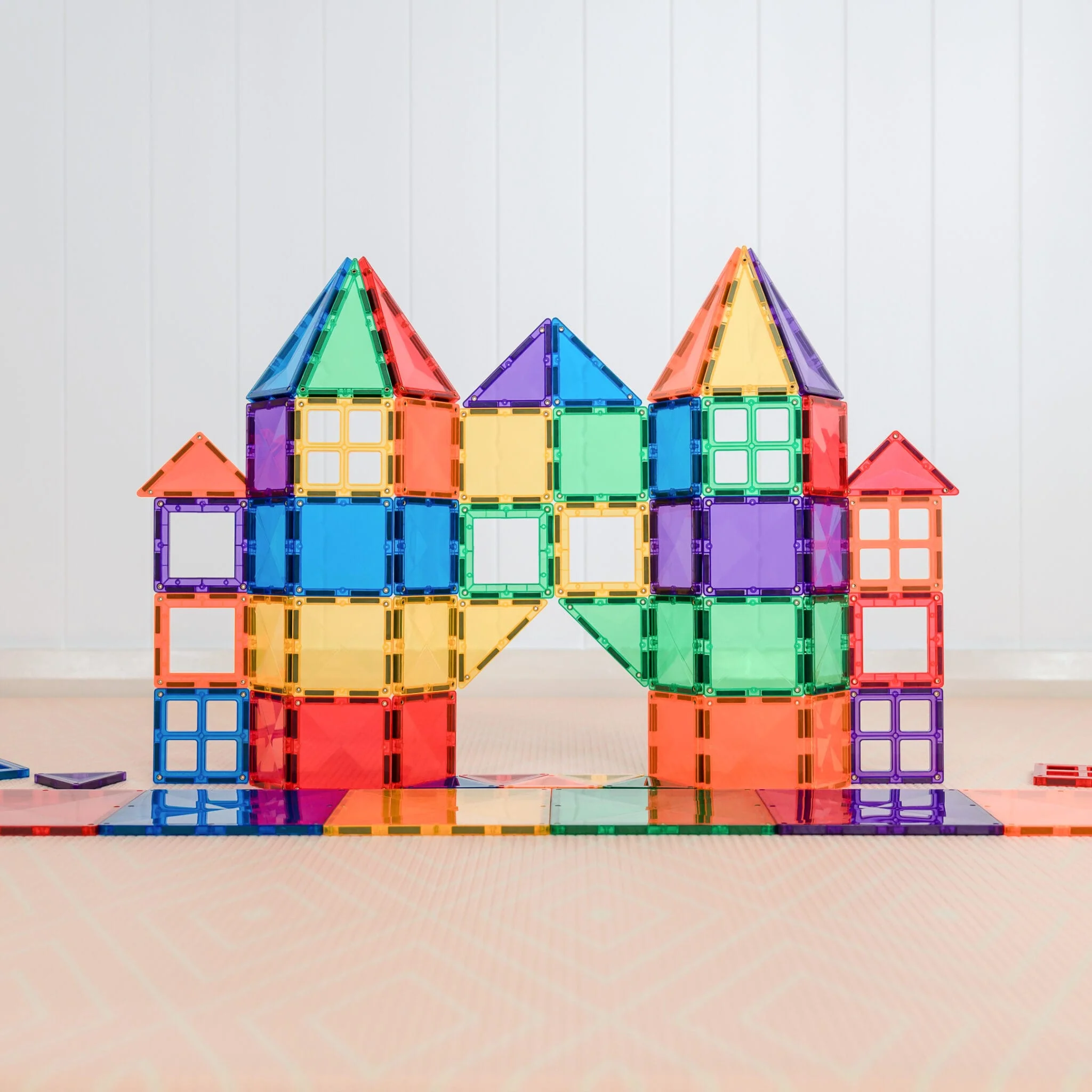 Connetix Tiles 60 Piece Rainbow Starter Pack - Image 5