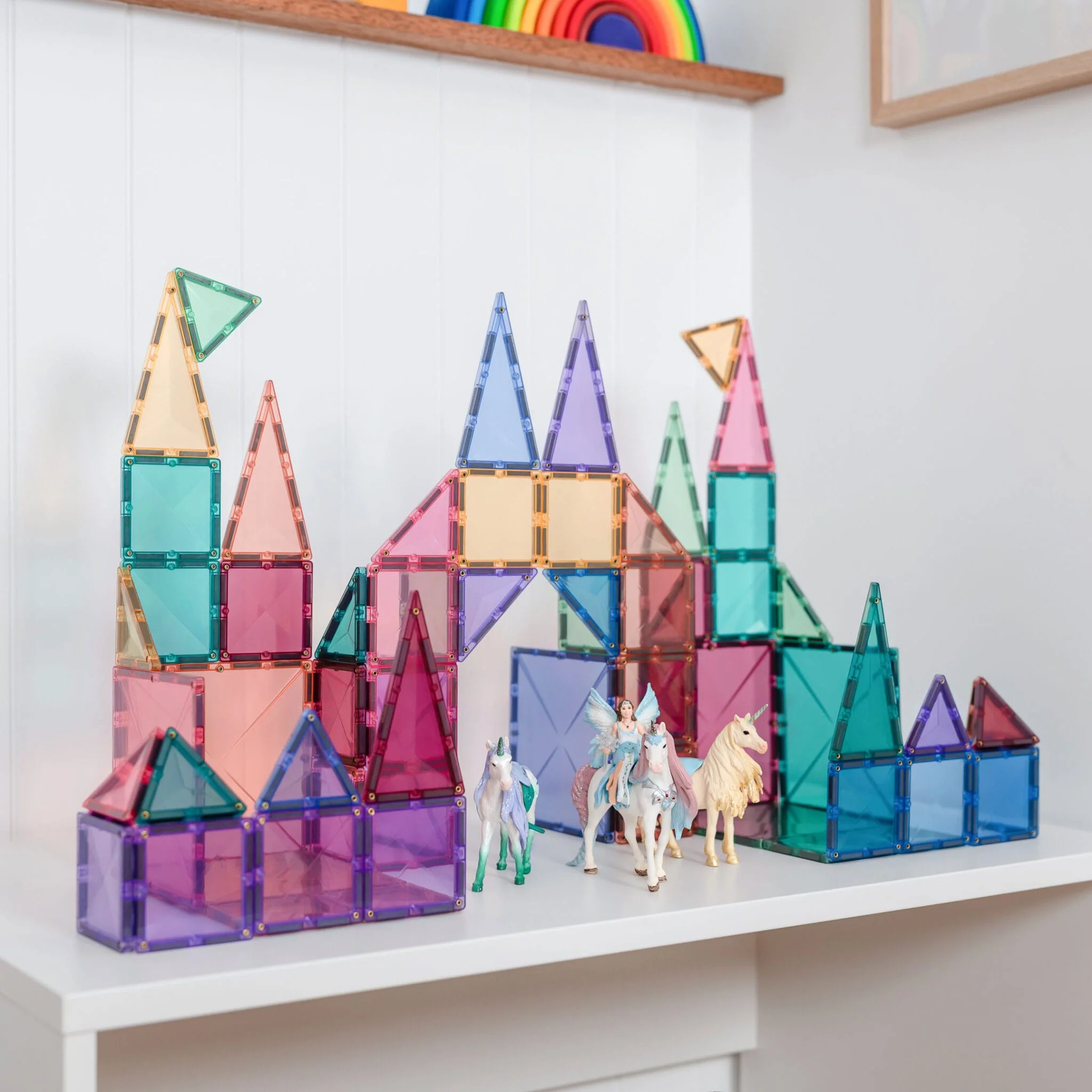 Connetix Tiles Pastel Starter Pack 64pcs - Image 2