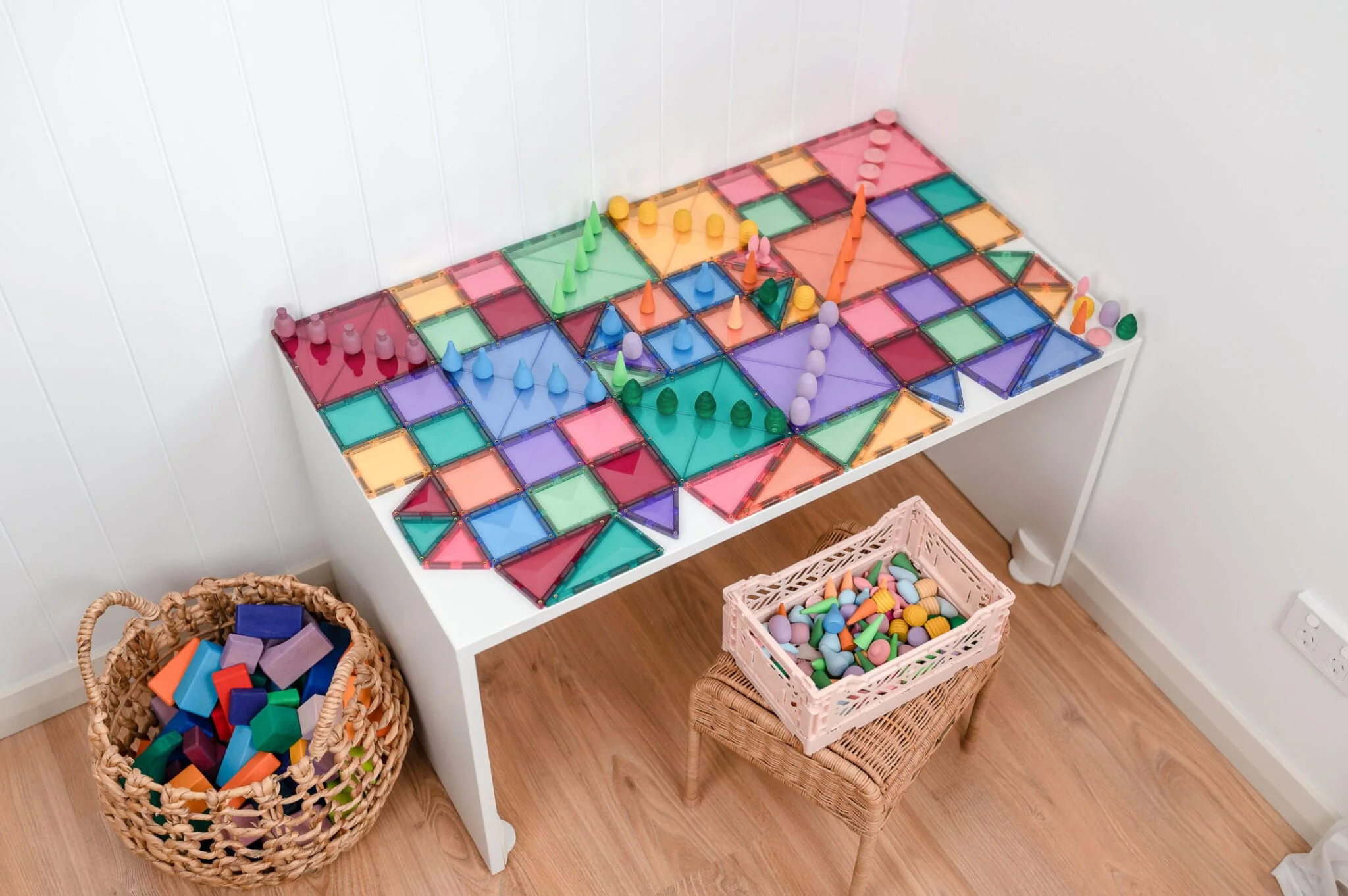 Connetix Tiles Pastel Starter Pack 64pcs - Image 4