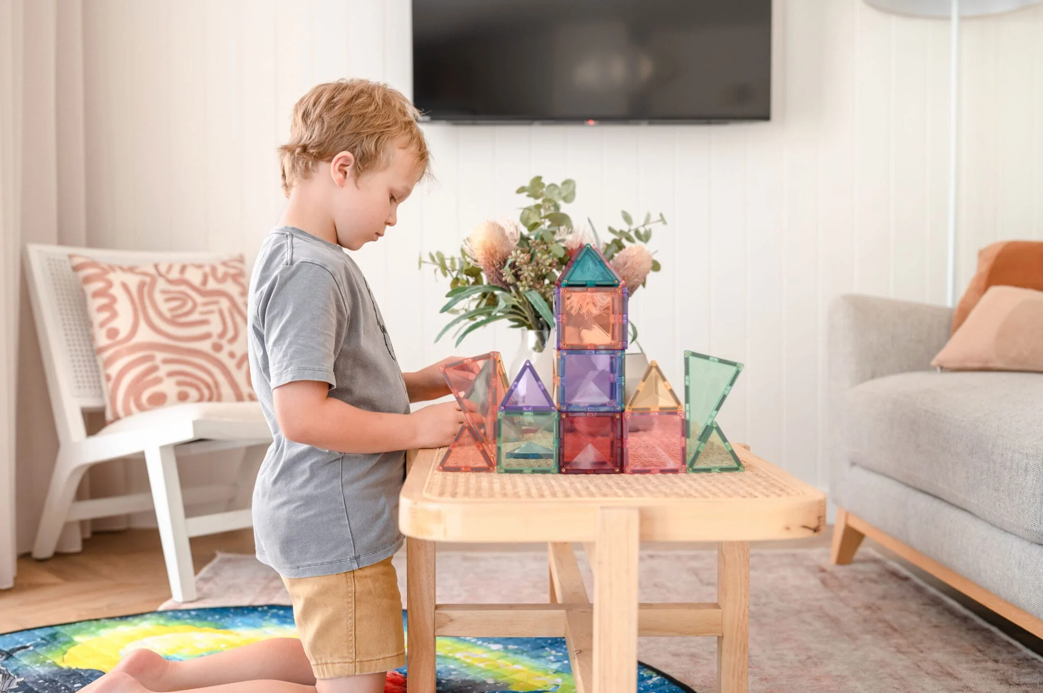 Connetix Tiles Pastel Starter Pack 64pcs - Image 9
