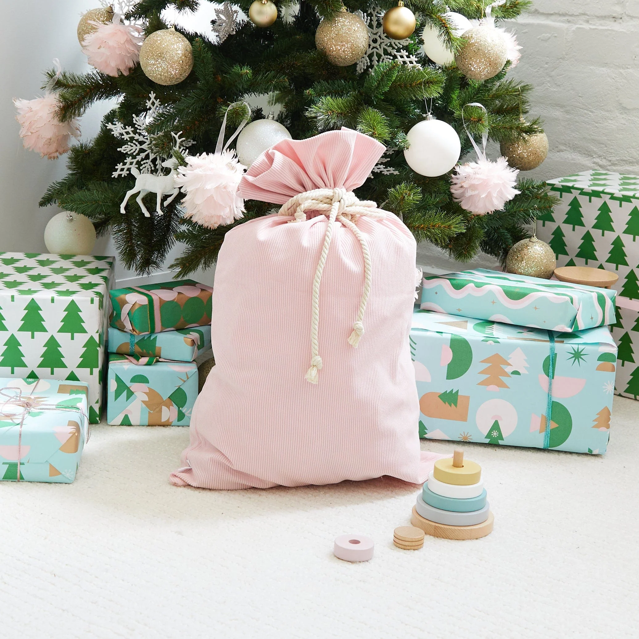 Corduroy SANTA SACK - Image 5