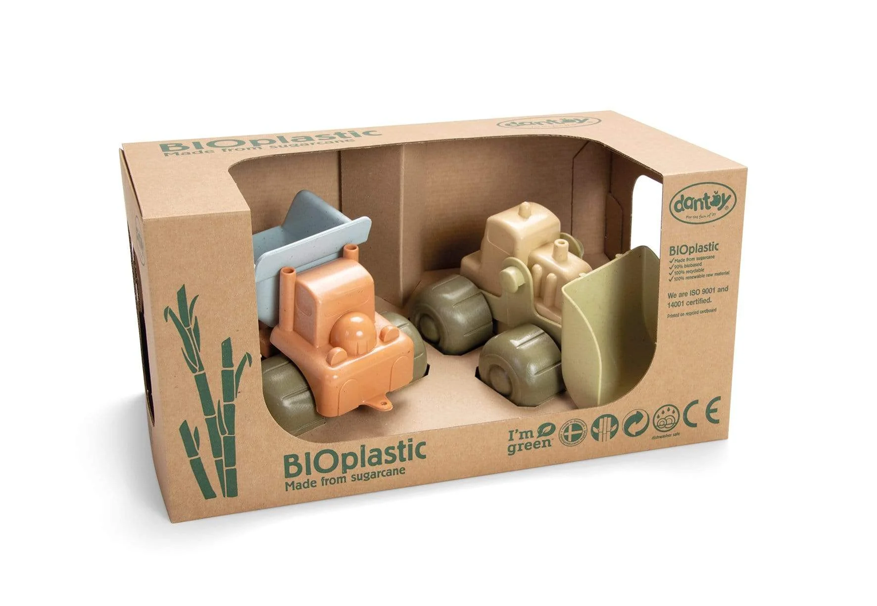 Dantoy BIO Construction Vehicle Set 2 Pieces