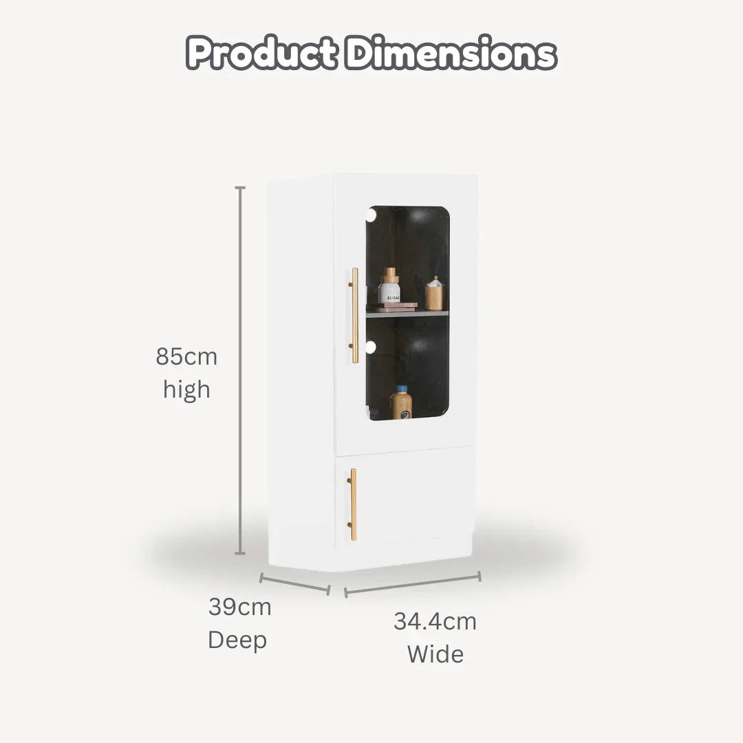 Gourmet Toy Fridge White - Image 13