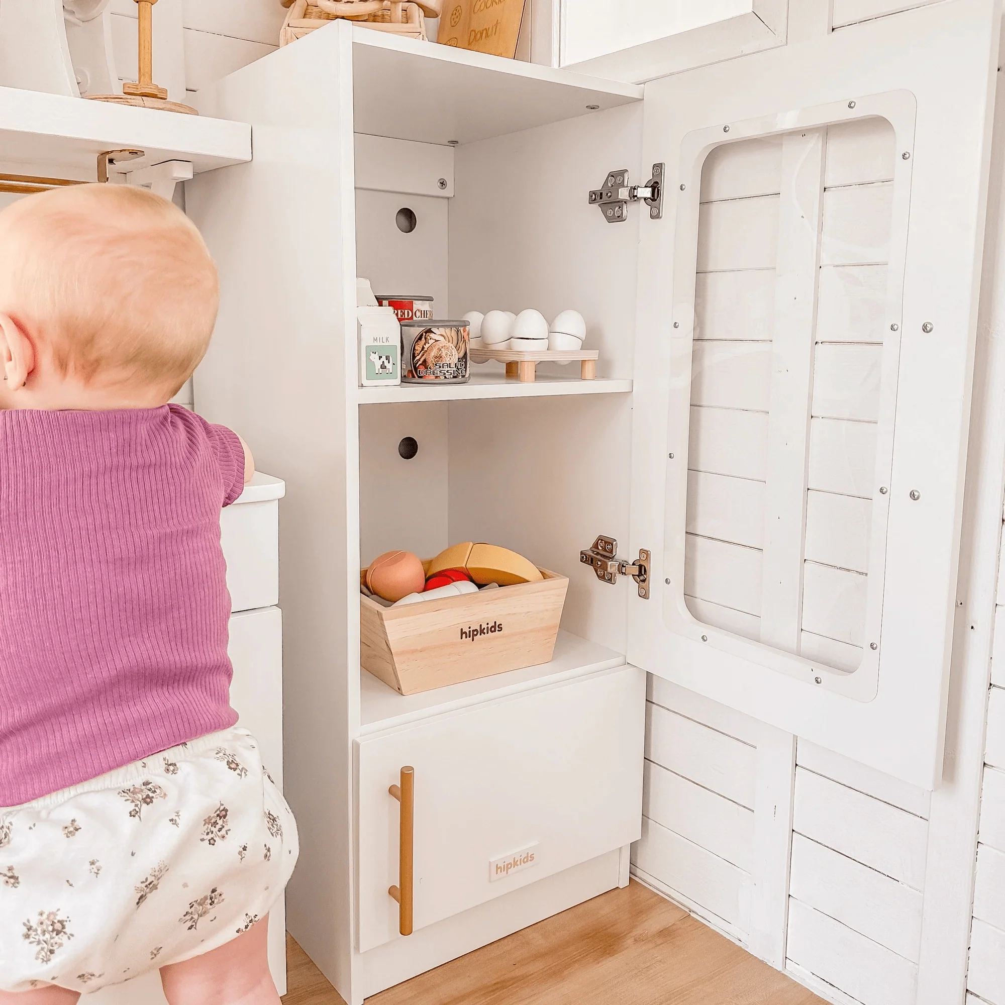 Gourmet Toy Fridge White - Image 2