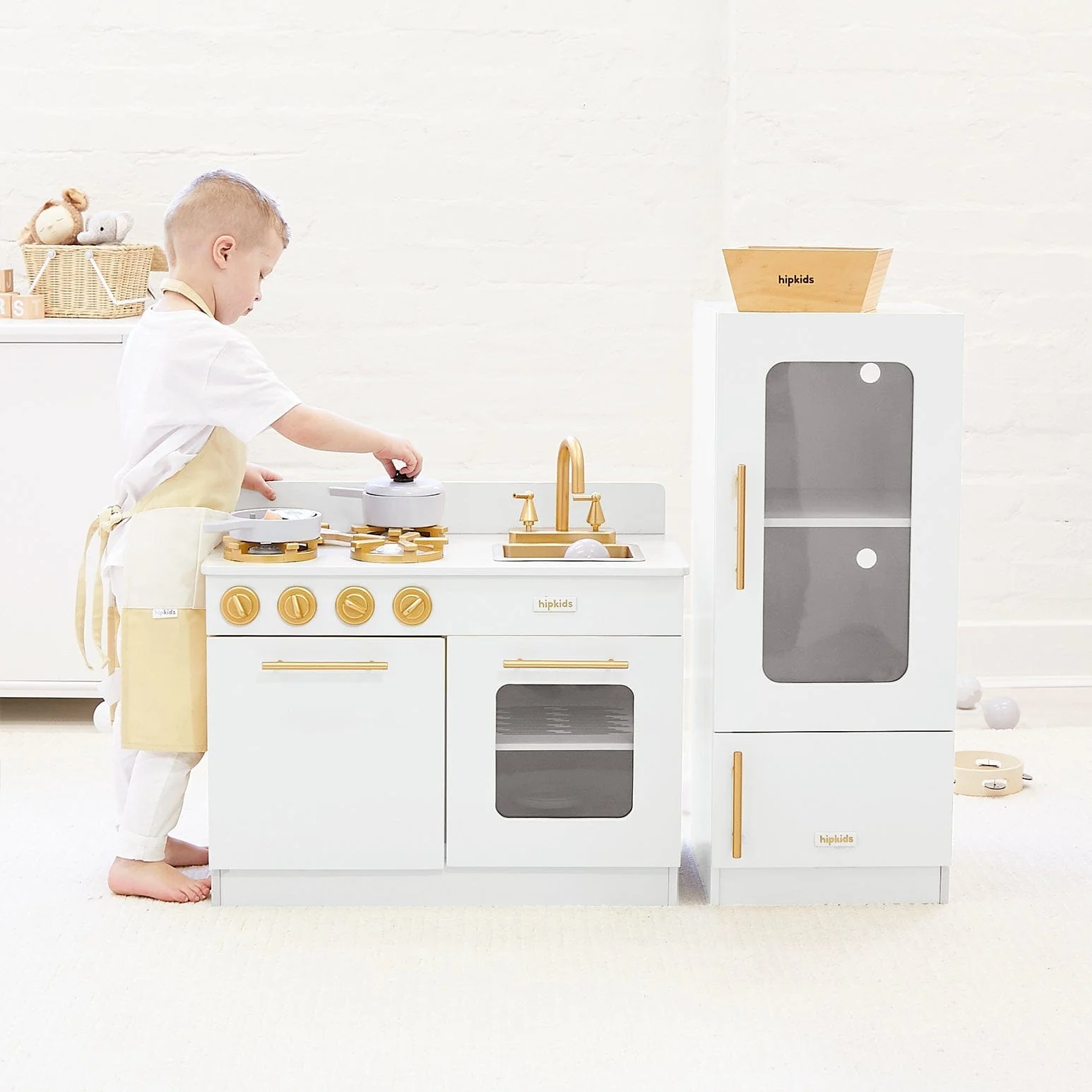 Gourmet Toy Fridge White - Image 8