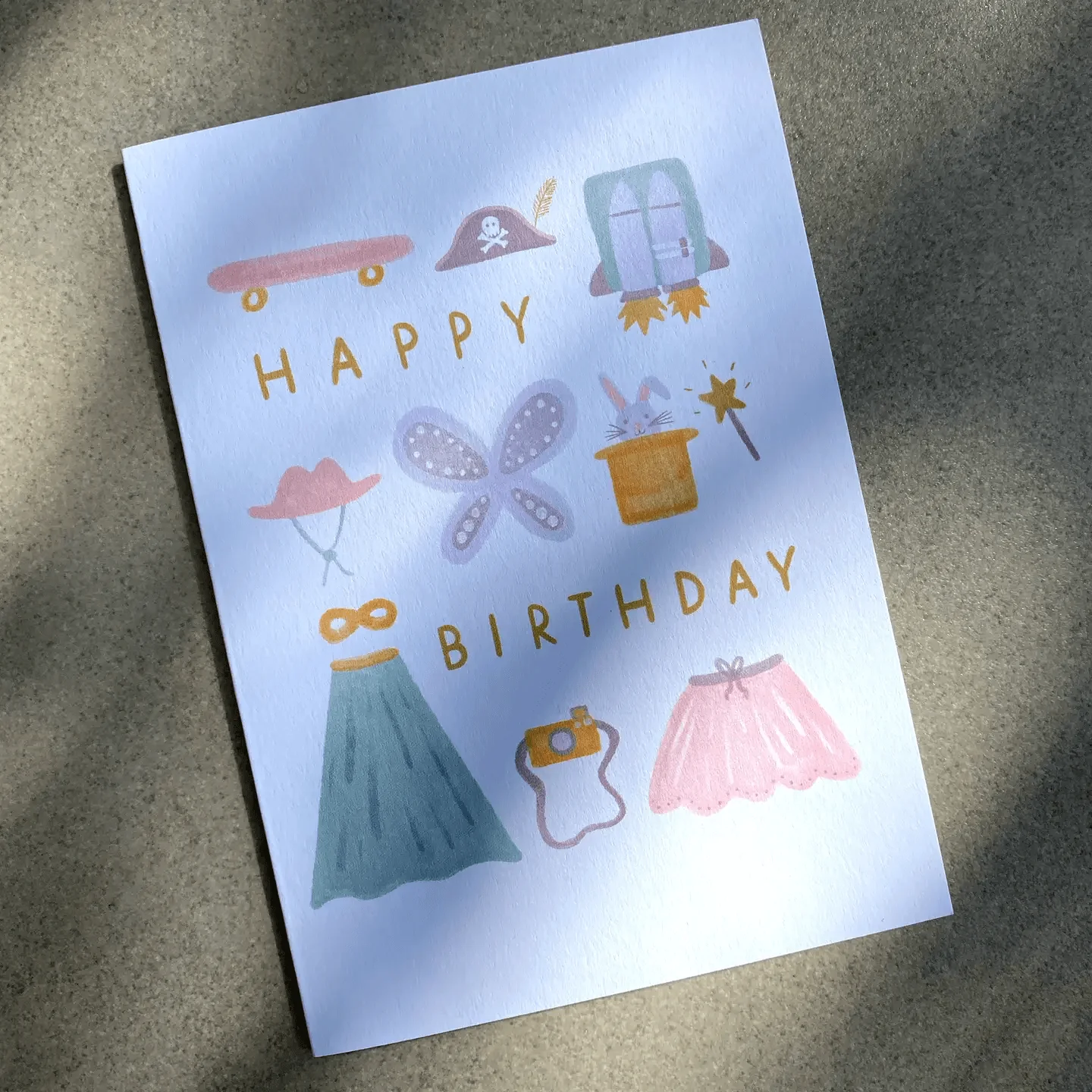 Happy Birthday - Kids Costume Box Card - Image 2