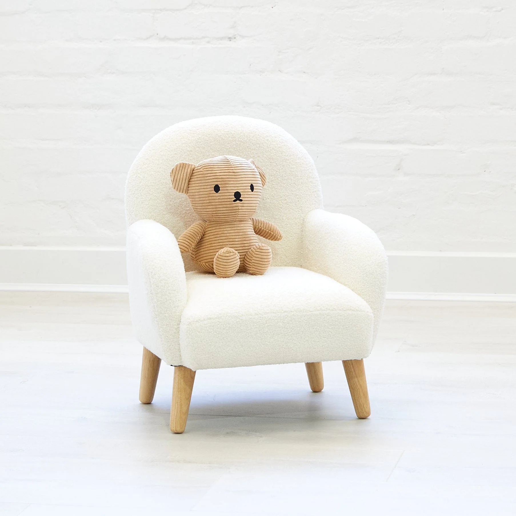 Haven Teddy Boucle Armchair - Image 3