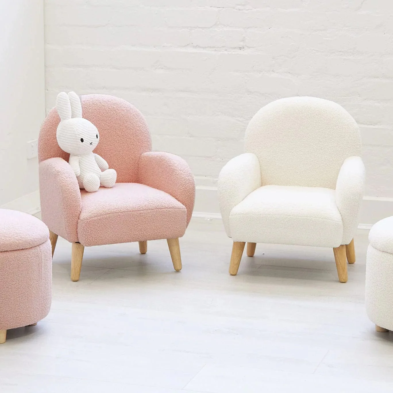Haven Teddy Boucle Armchair - Image 4