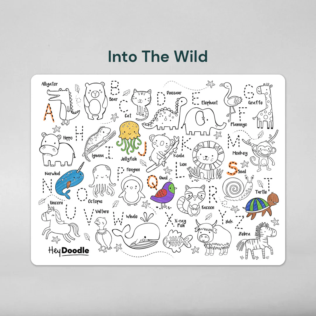 HeyDoodle Reusable Silicone Drawing Mat - Image 19