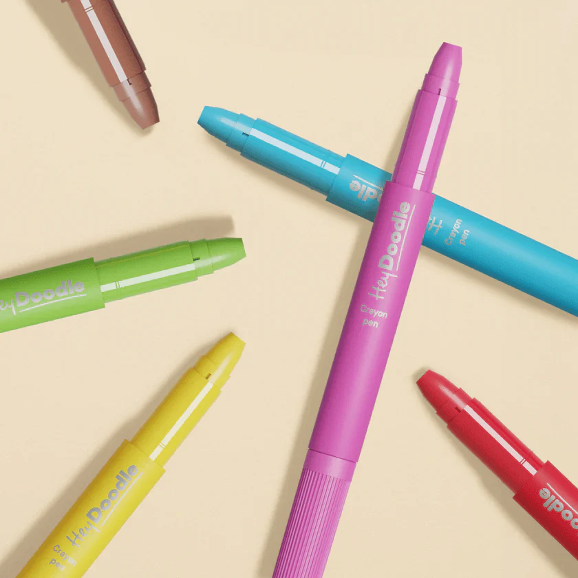 HeyDoodle Washable Crayon Pens - Image 4
