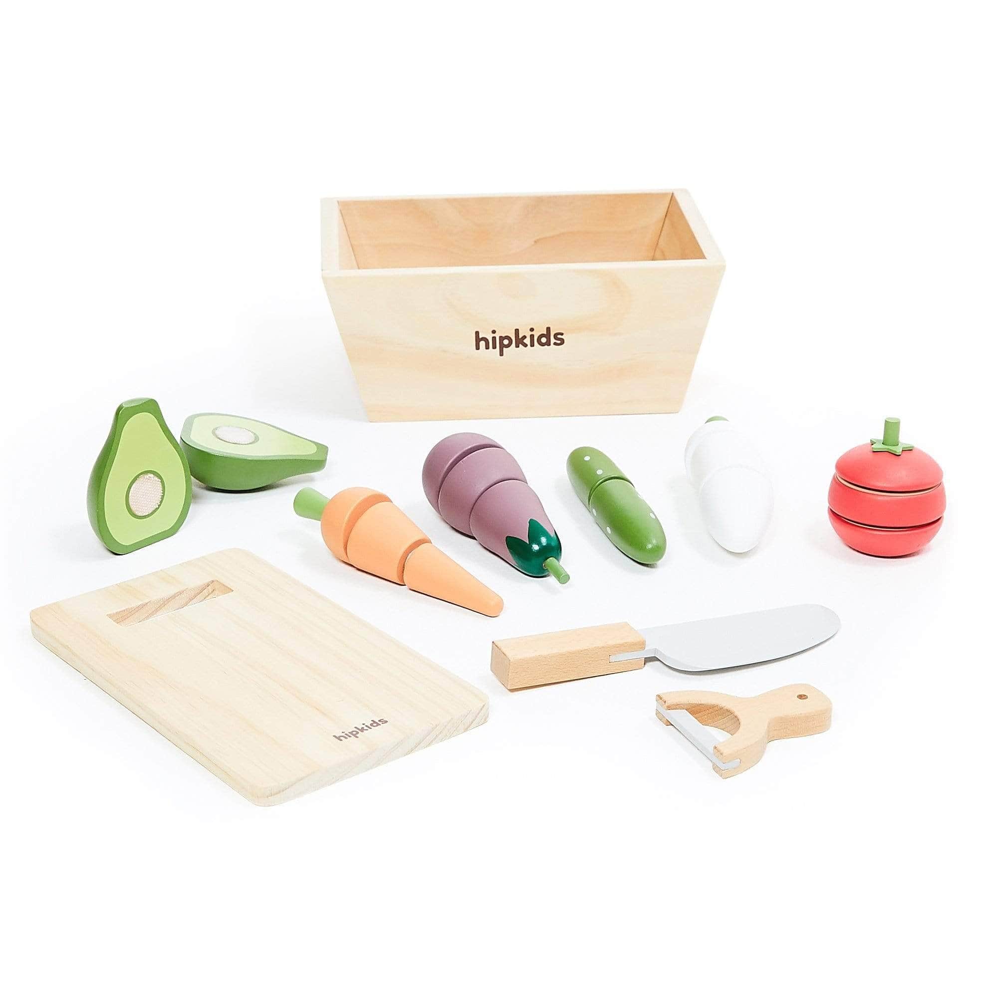 HipKids Play Vegetable Crate Set - Preorder - Image 10