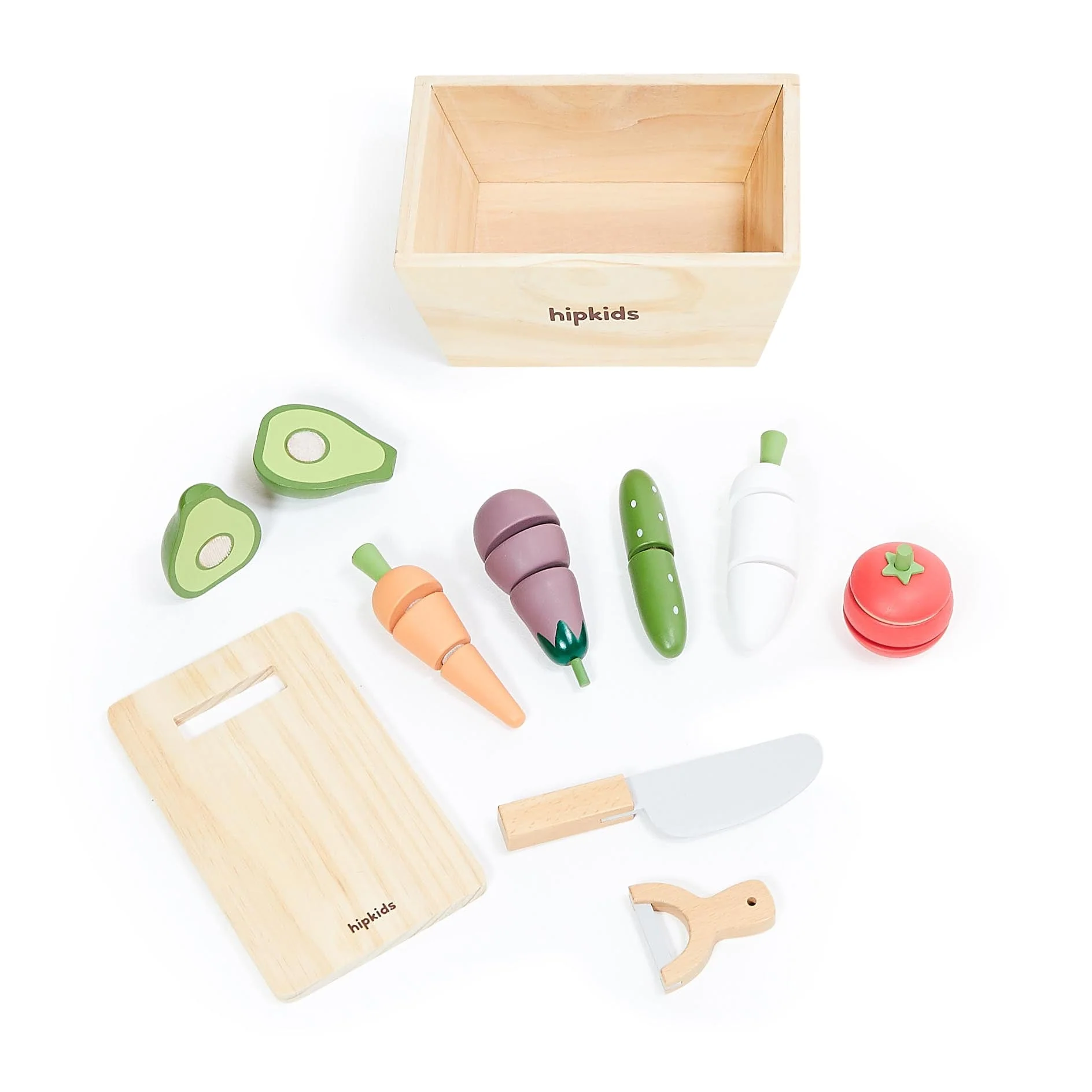 HipKids Play Vegetable Crate Set - Preorder - Image 11