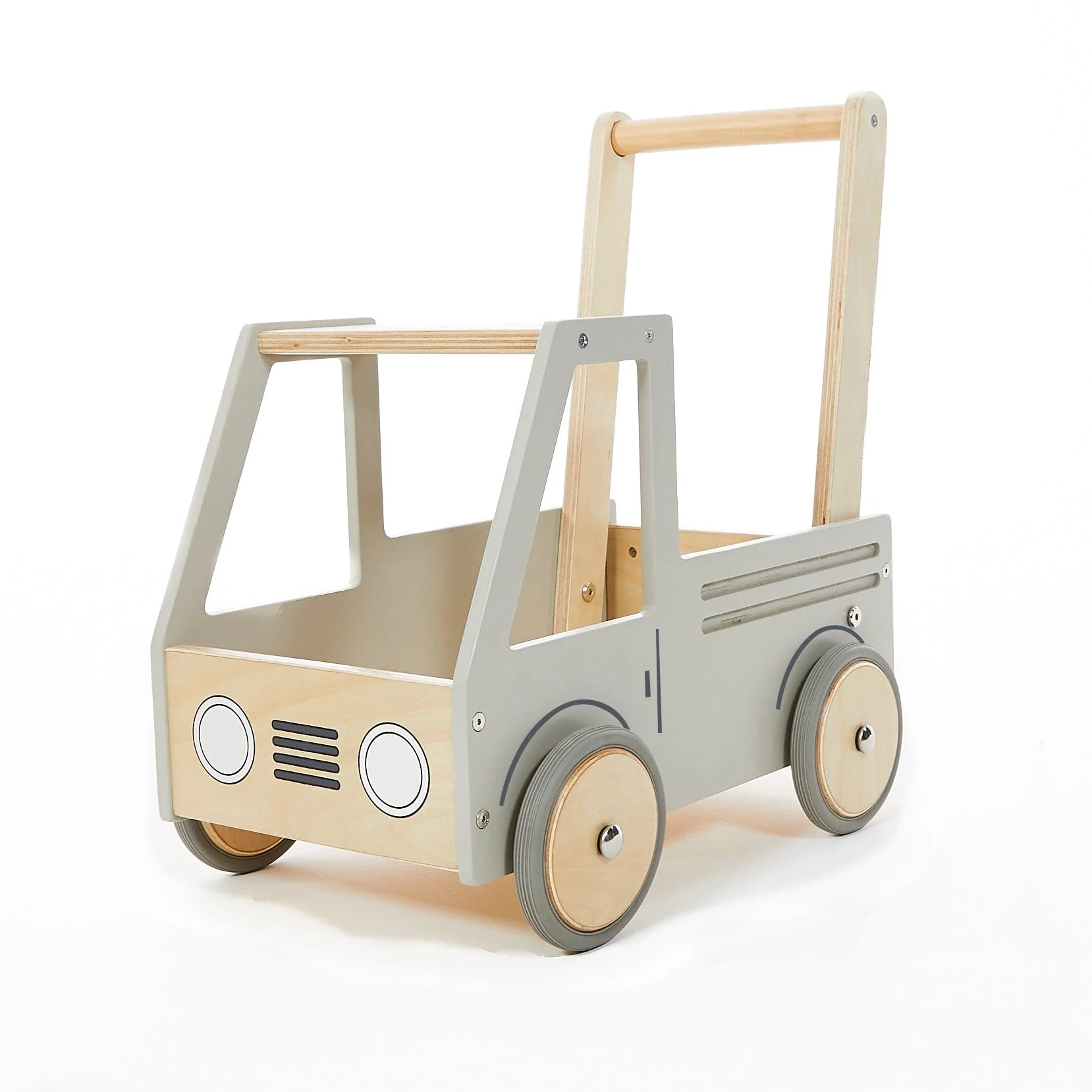 Wooden Push Truck - Image 4