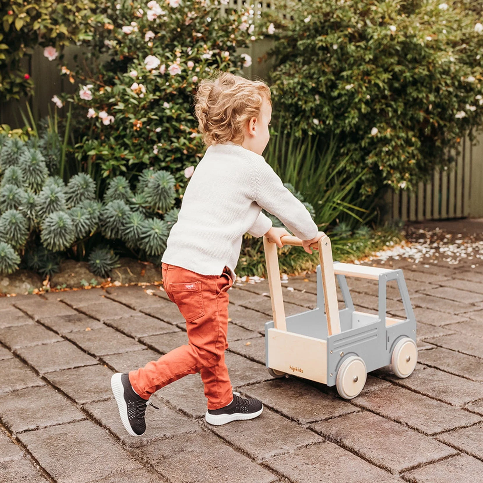 Wooden Push Truck - Image 8