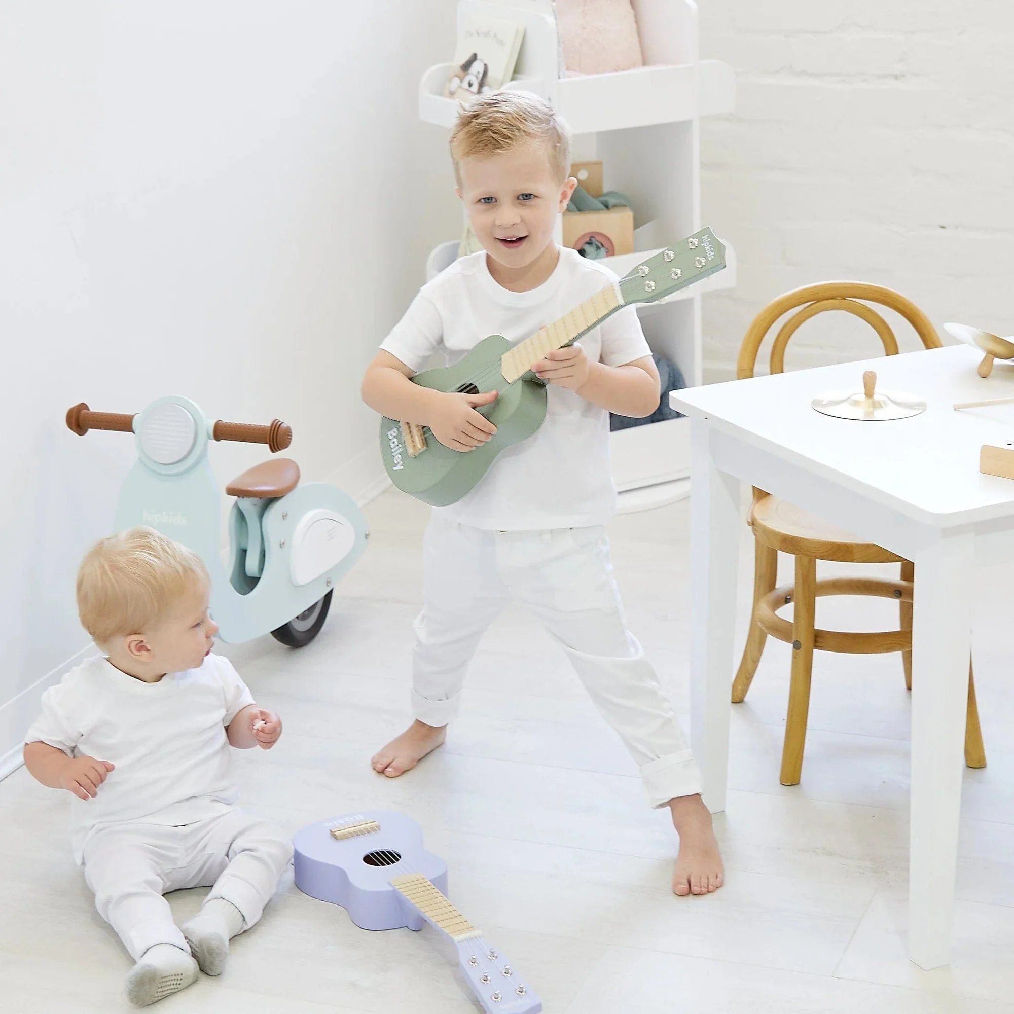HipKids Wooden Toy Guitar - Image 11
