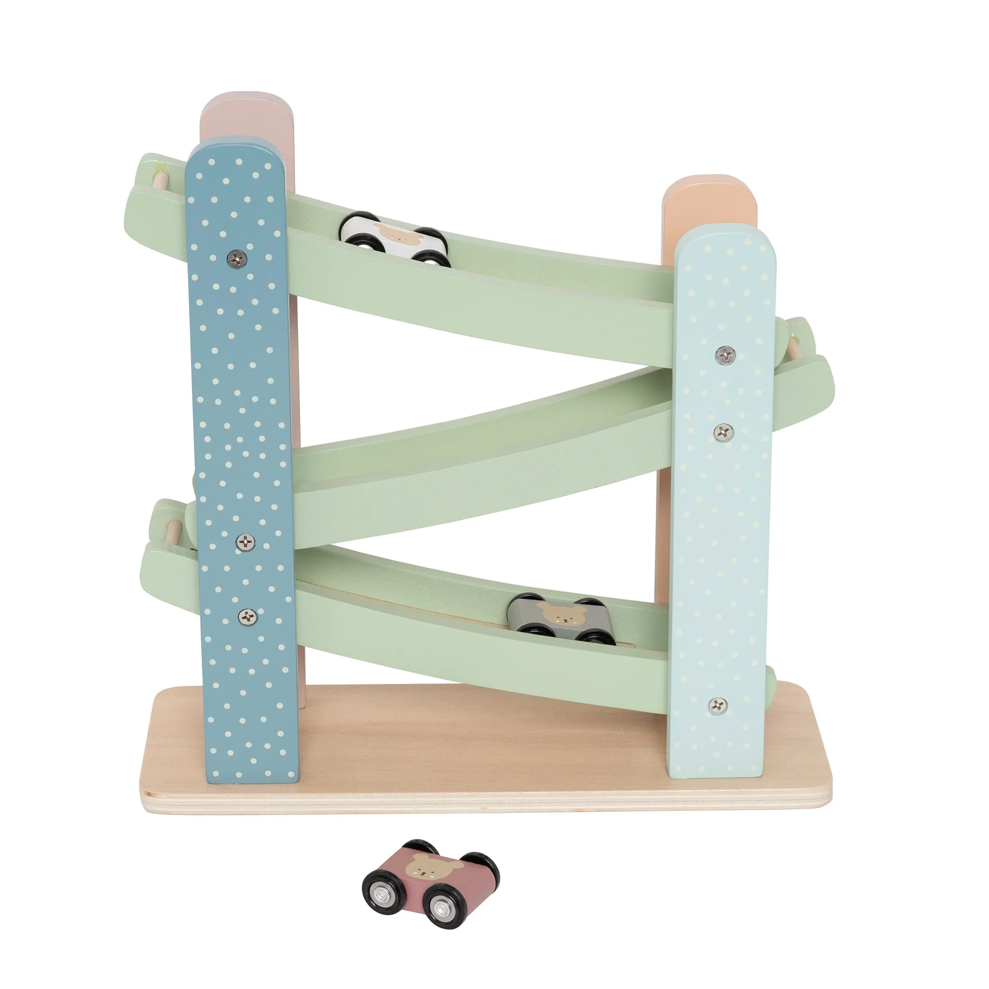 JaBaDaBaDo Car Roller Teddy with 3 Cars - Image 4