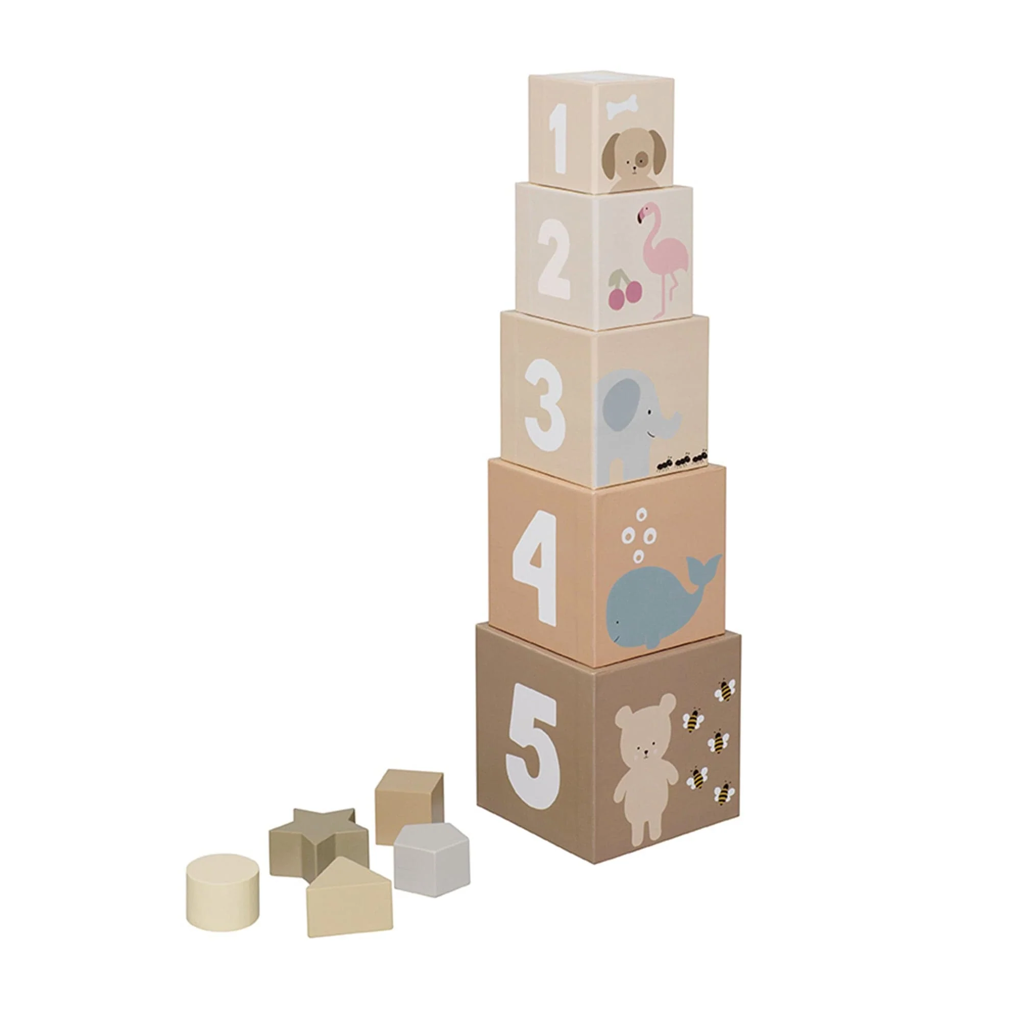 JaBaDaBaDo Stacking and Sorting Cubes Nature 1-5 - Image 7