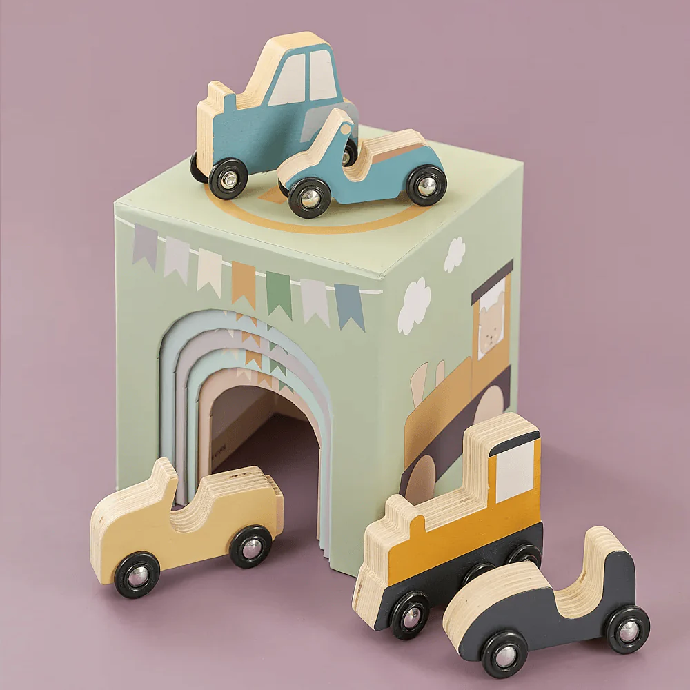 JaBaDaBaDo Stacking Cubes Vehicles 1-5 - Image 12