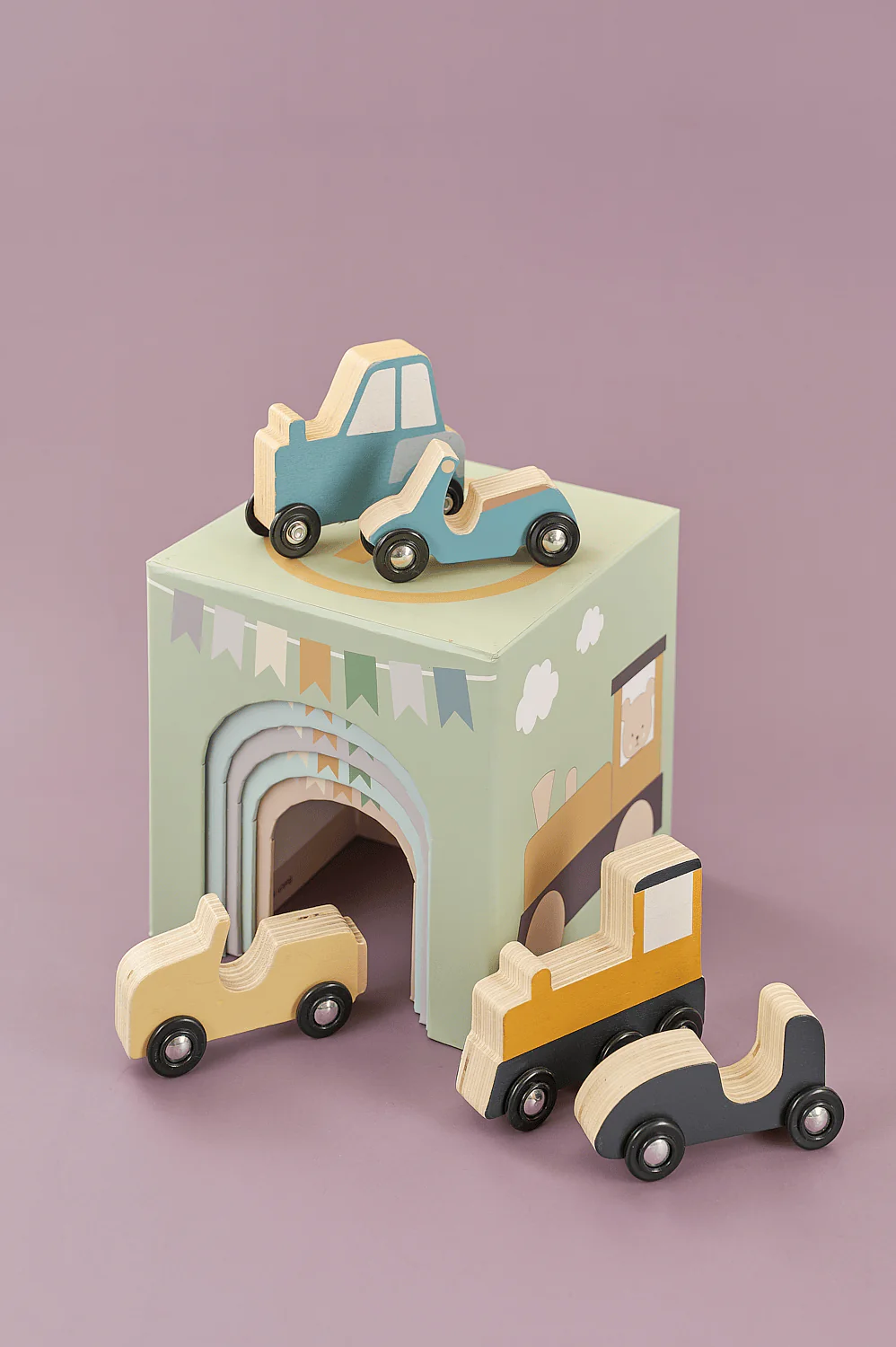JaBaDaBaDo Stacking Cubes Vehicles 1-5 - Image 13
