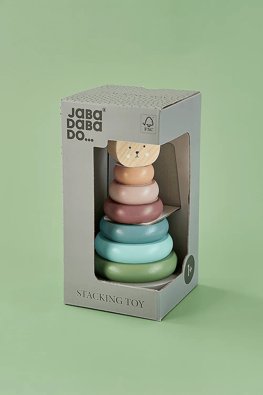 JaBaDaBaDo Stacking Toy Teddy Standard - Image 4