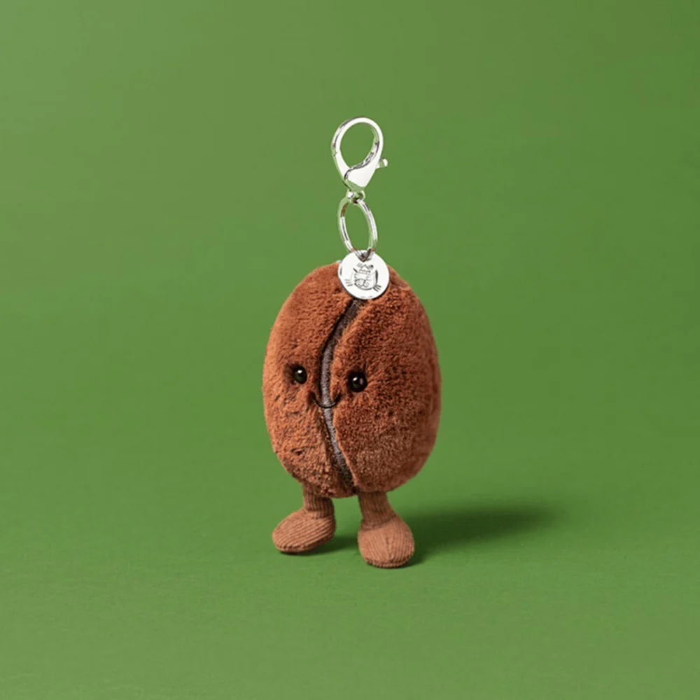 Jellycat Amuseables Coffee Bean Bag Charm - Image 2