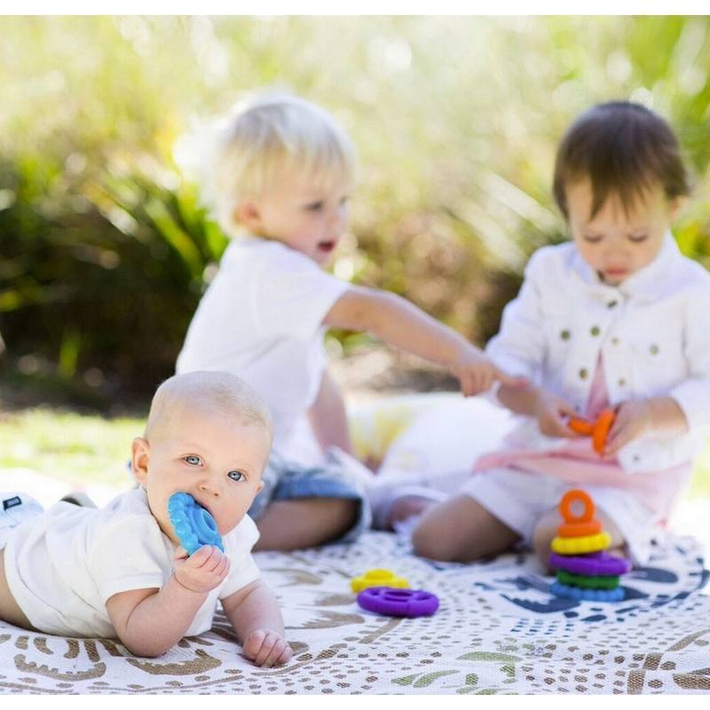 Jellystone Rainbow Stacker Teether Toy - Image 21