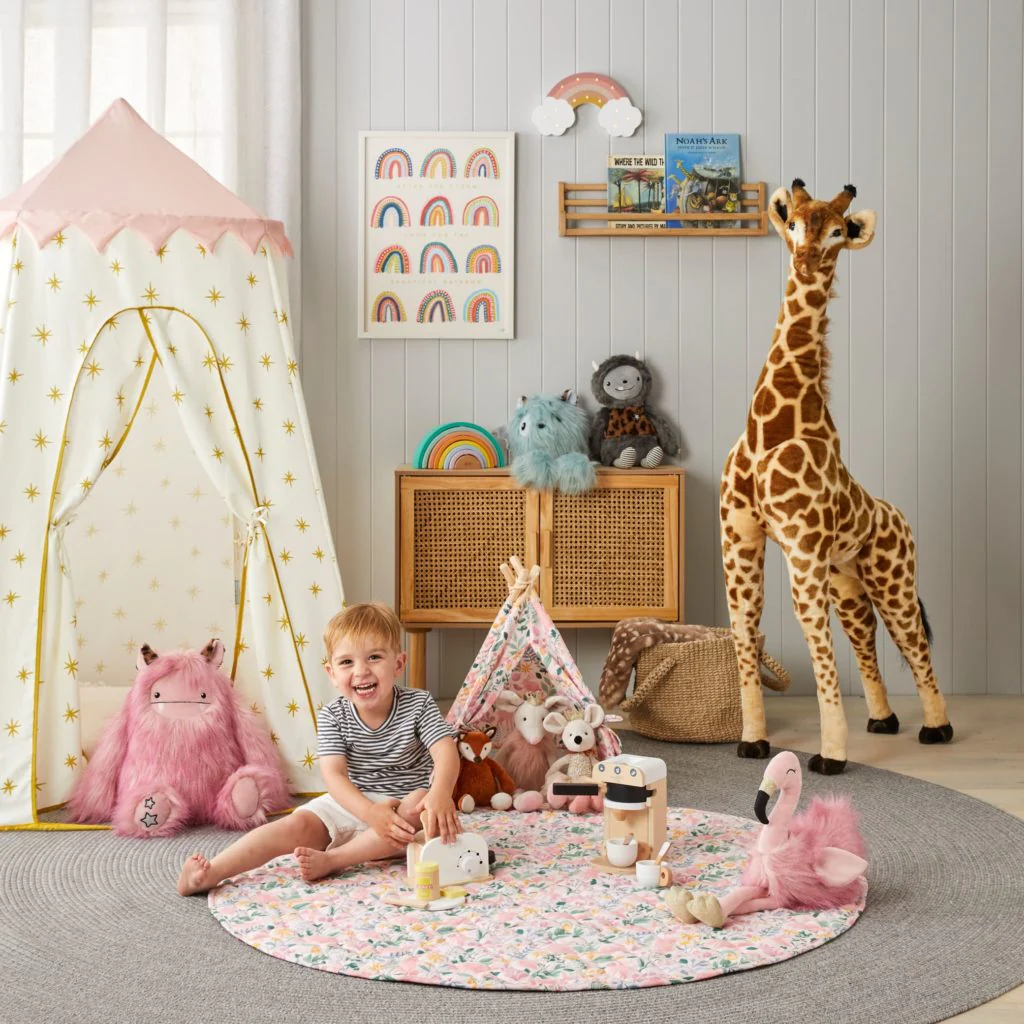 Jiggle & Giggle Giant Standing Giraffe - Image 4