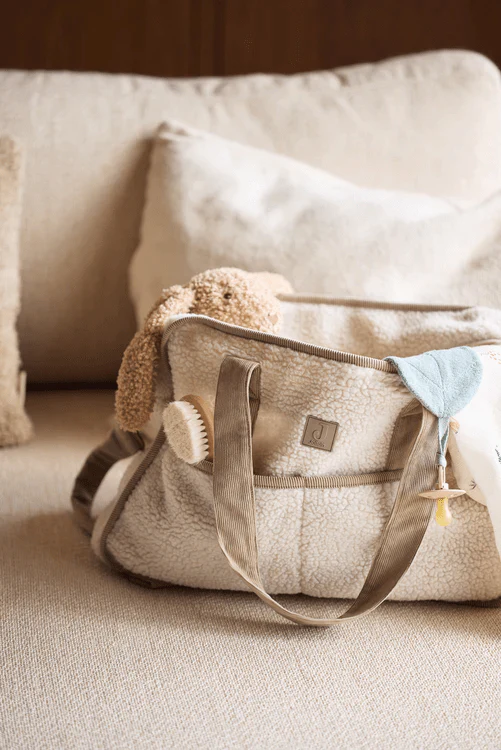 Jollein Large Teddy Boucle Nappy Bag - Image 9