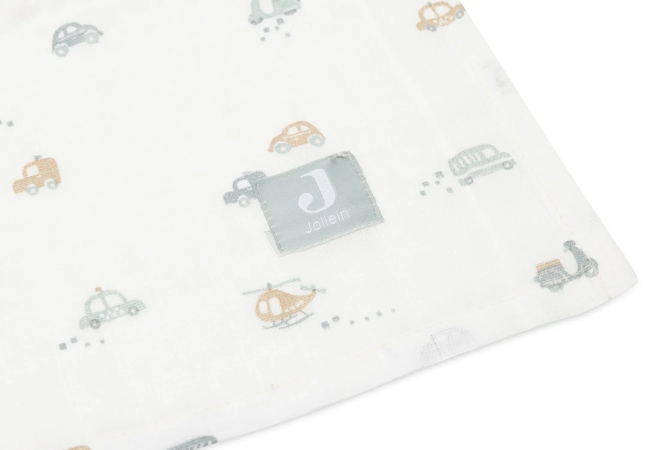 Jollein Muslin Swaddle Cloths On The Go - 2 Pack - Image 3