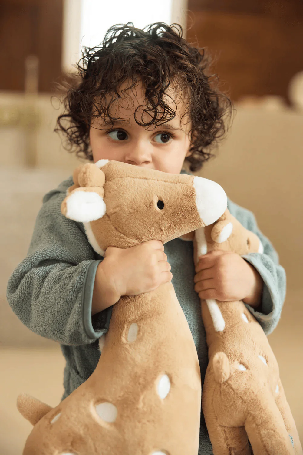 Jollein Stuffed Animal Giraffe Biscuit - Image 6