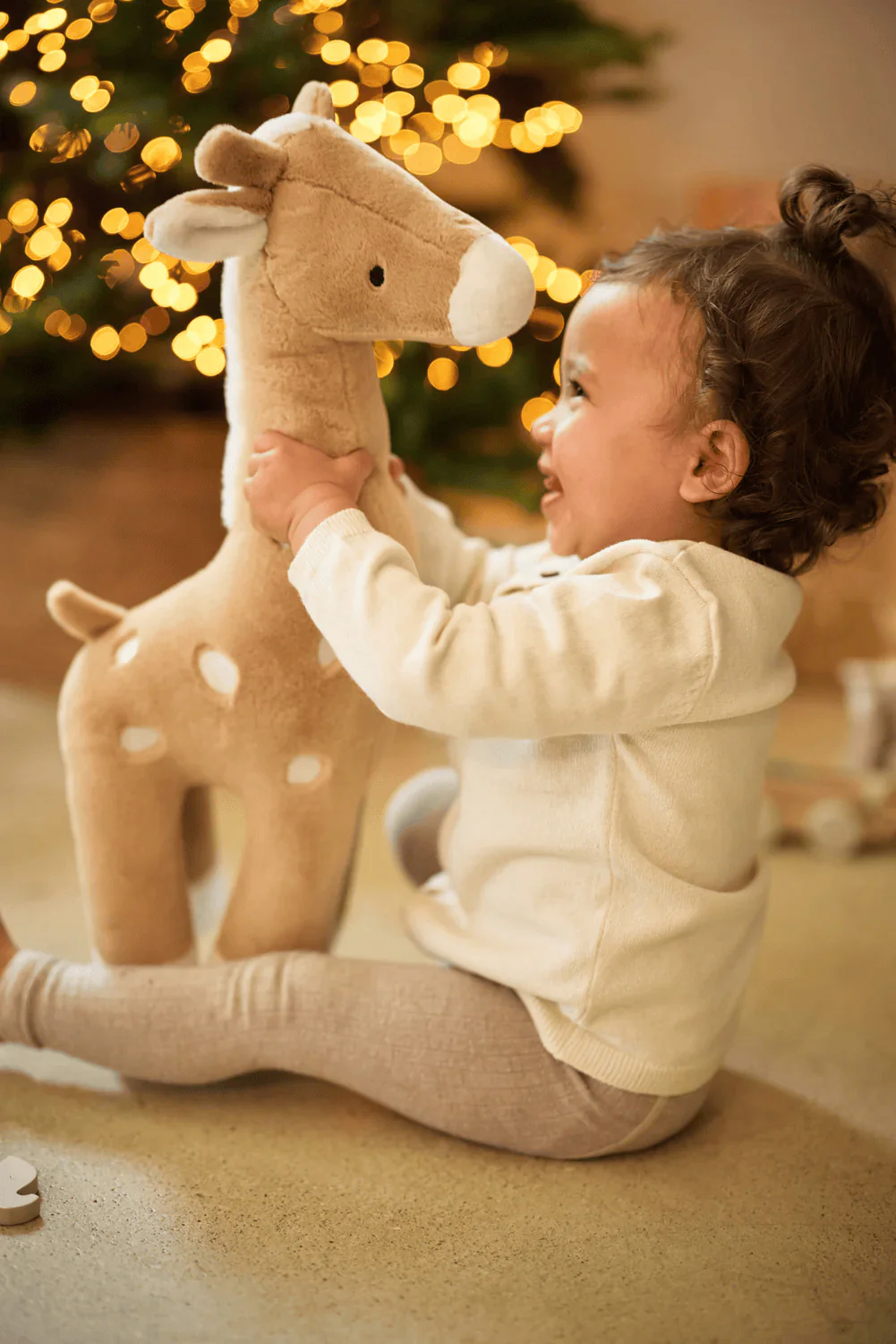 Jollein Stuffed Animal XL Giraffe Biscuit - Image 7