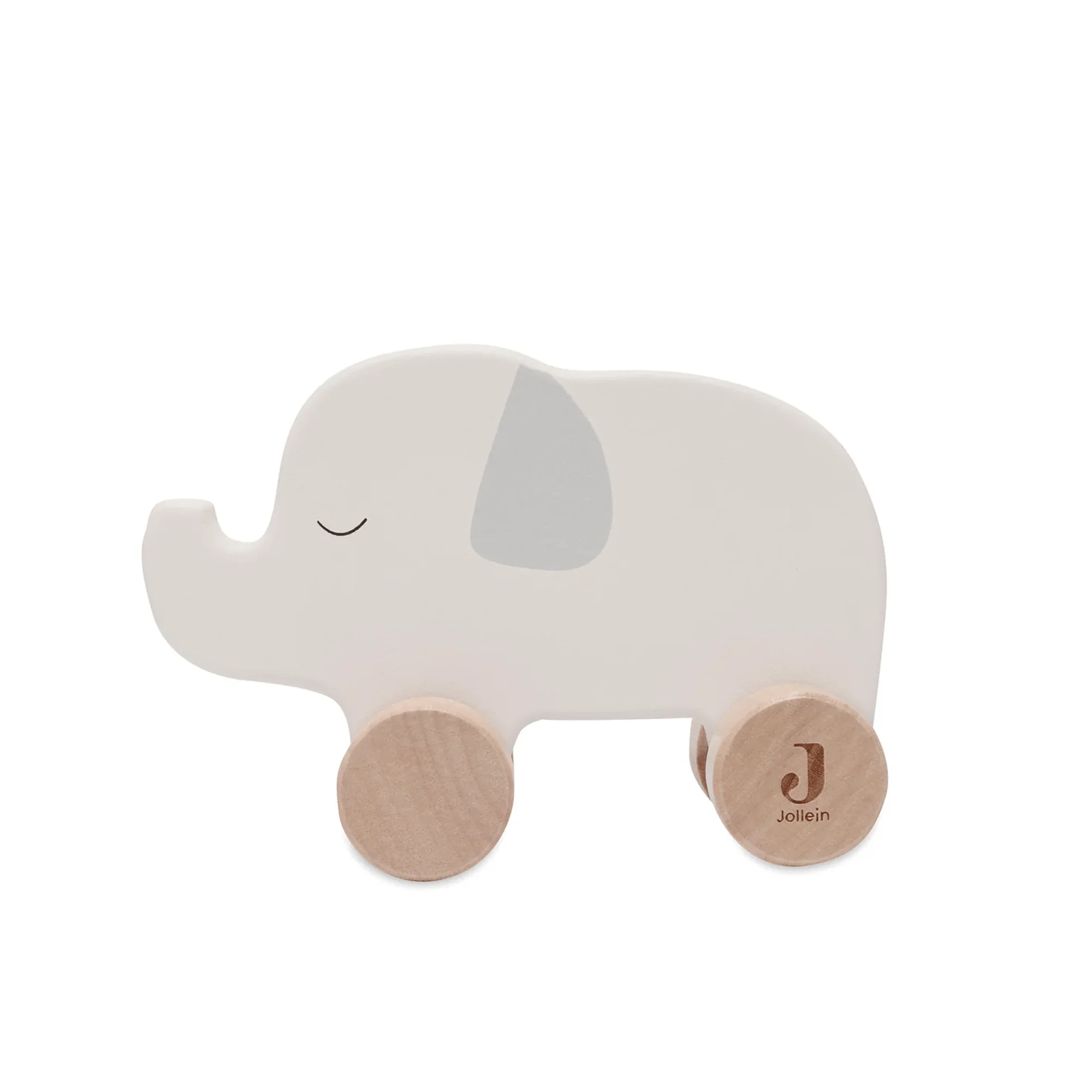 Jollein Wooden Elephant On Wheels Jungle Jambo