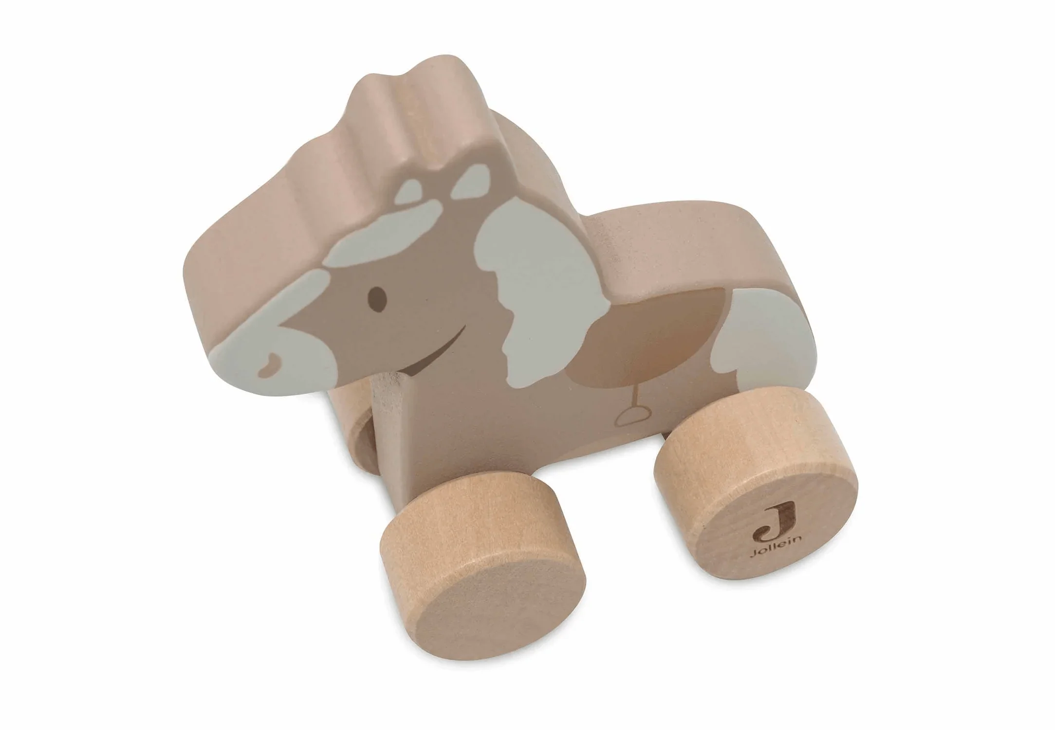 Jollein Wooden Horse on Wheels - Image 3