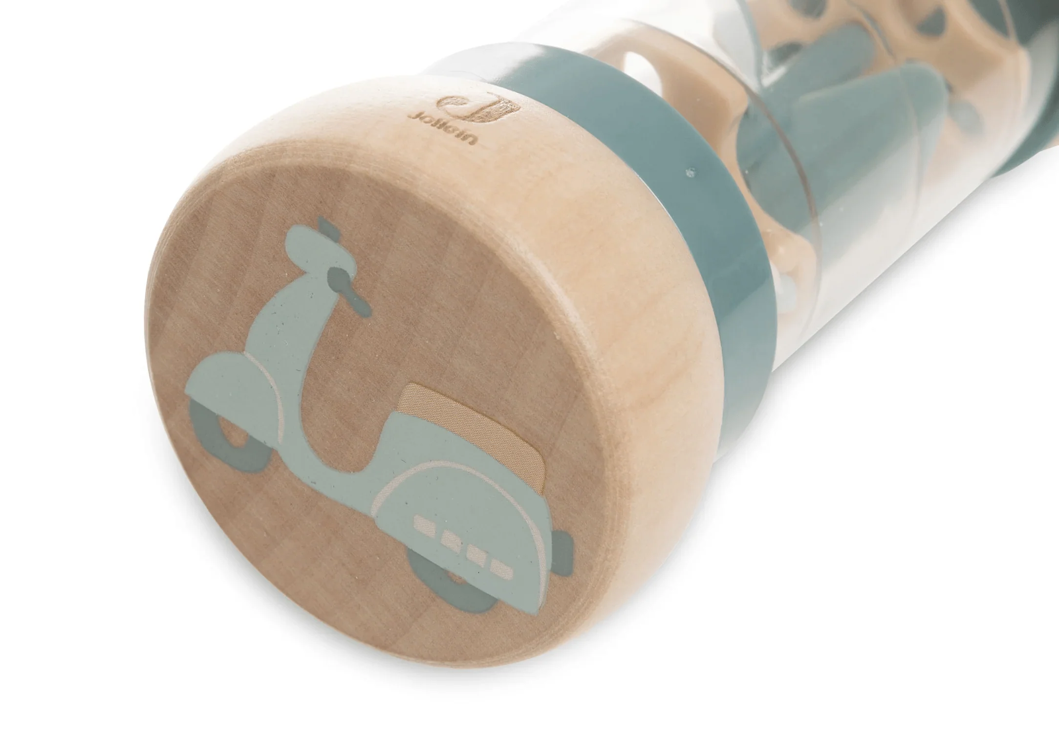 Jollein Wooden Rain Rattle On The Go - Image 3