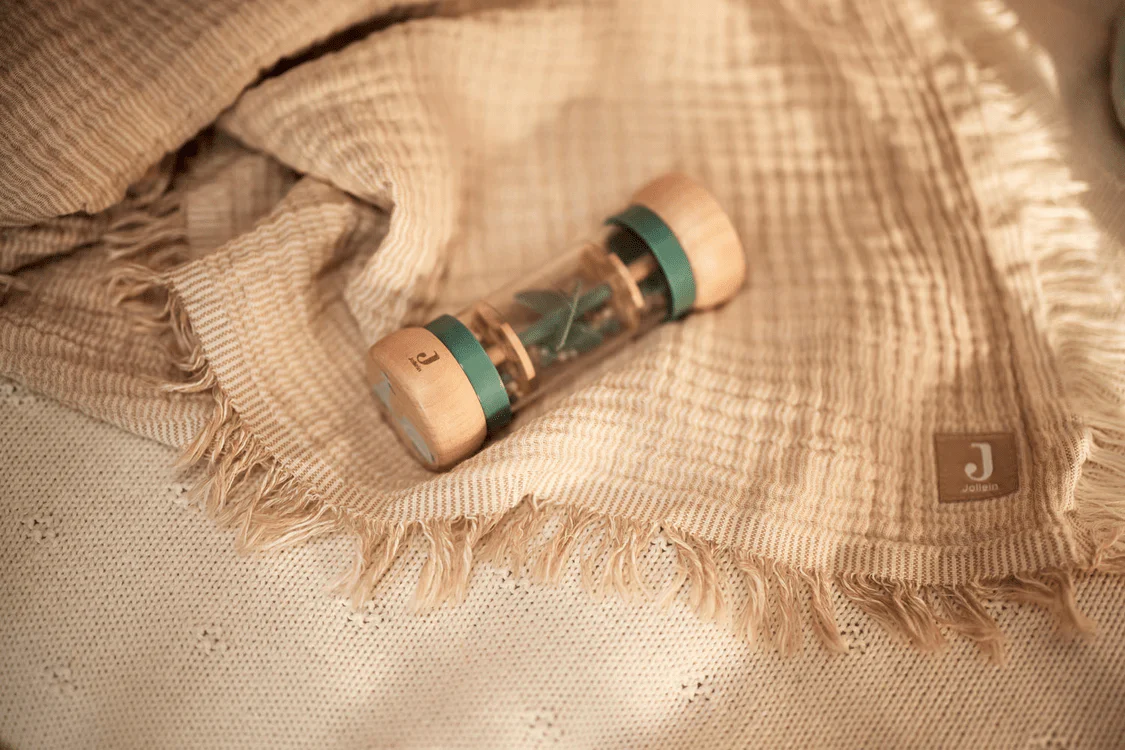 Jollein Wooden Rain Rattle On The Go - Image 5