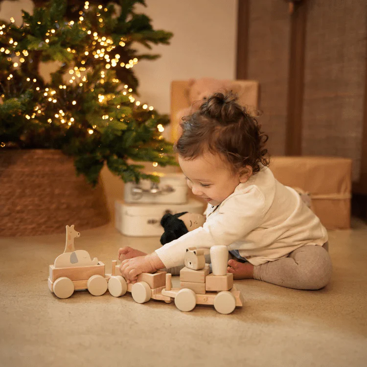 Jollein Wooden Toy Train Jungle Jambo - Image 3