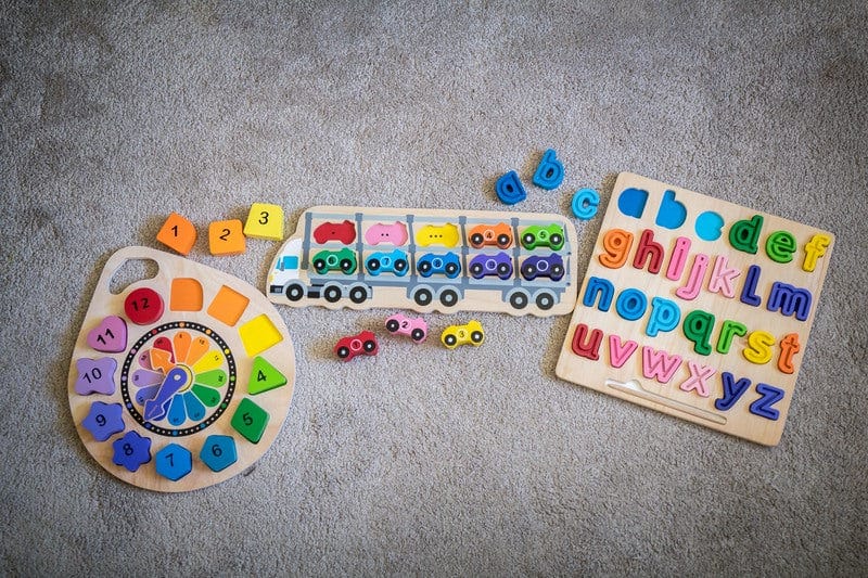 Kiddie Connect - Wooden Clock Puzzle - Image 11
