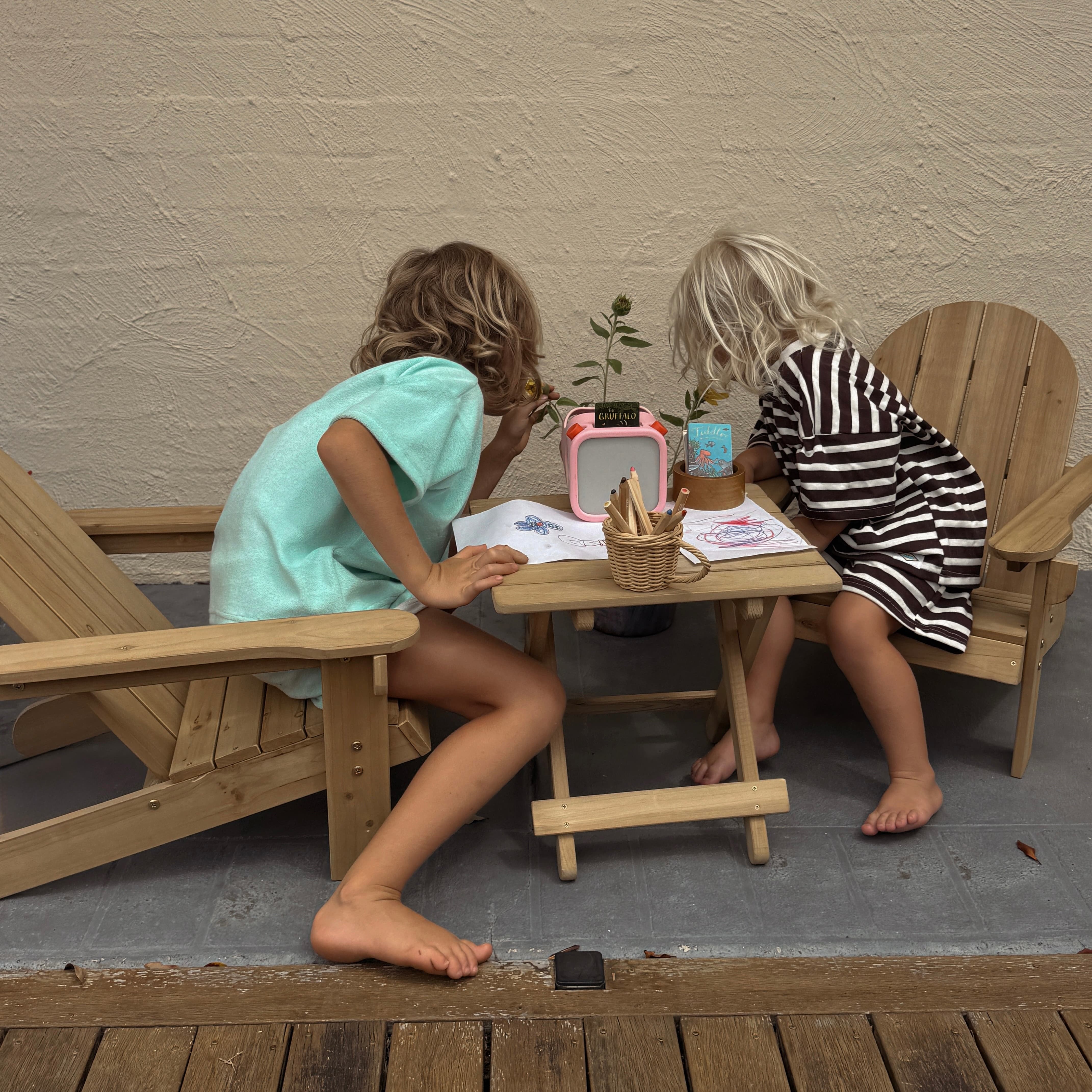 Kids Adirondack Chair & Side Table - Image 19