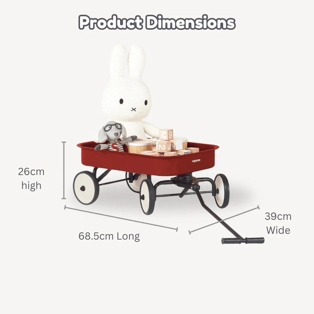 Kids Steel Toy Wagon - Image 8