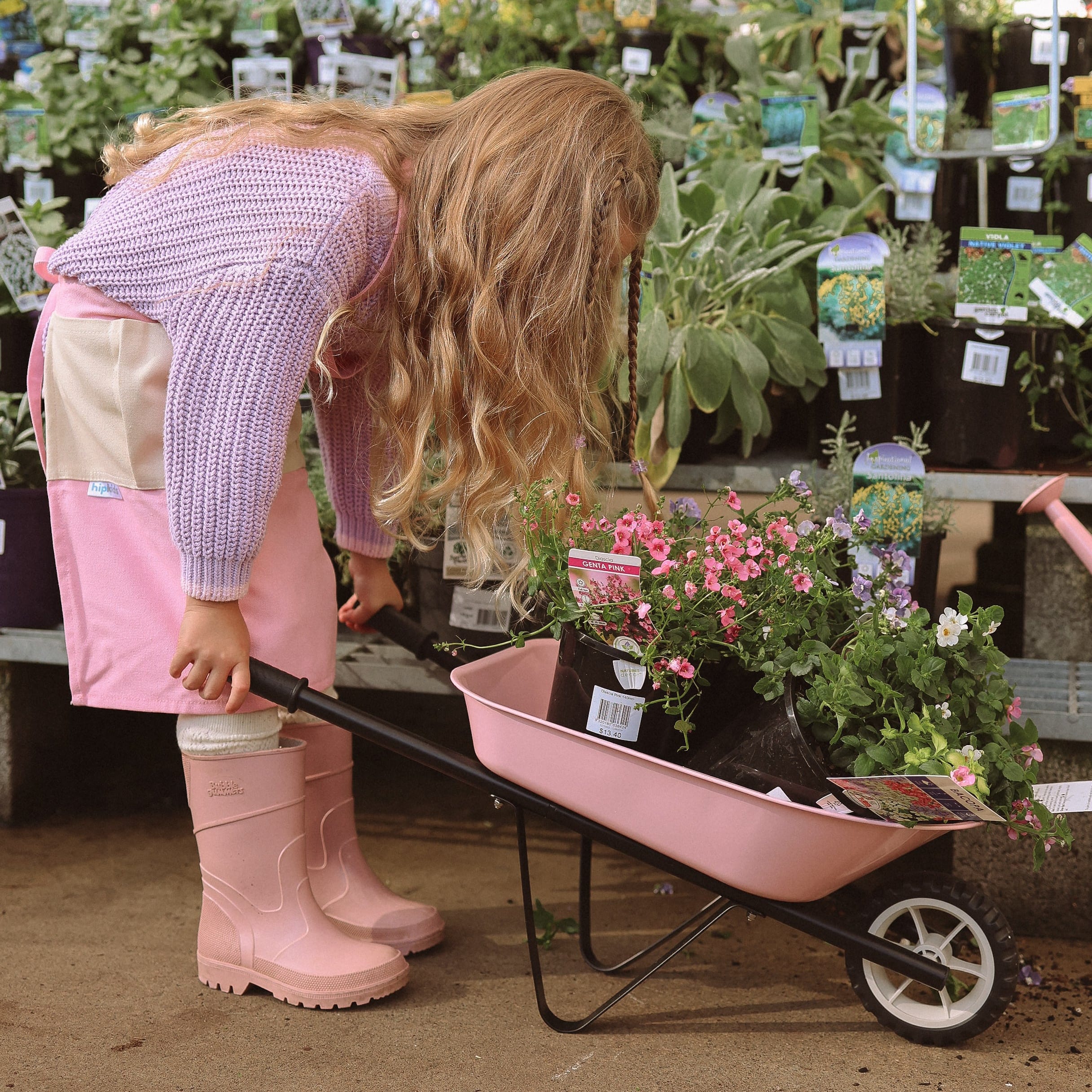 Kids Steel Toy Wheelbarrow - Image 5